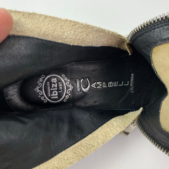 Jeffrey Campbell Ibiza Sci Fi Fur Platform Sneaker Booties Tan Black Leopard 6.5 - Picture 15 of 16